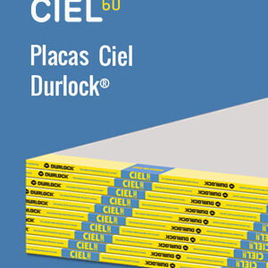 Placa Durlock Cielo Raso Ciel60 7mm 1.20 x 2.40mt