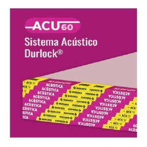 Placa Durlock Acustica Acu60 12.5 1.20 x 2.40mt