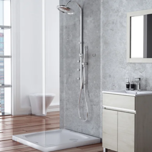 Vanitory Schneider Buona 60 Vera Blanco Texturado con mesada 1 Ag