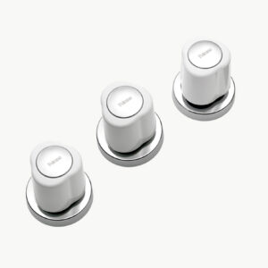 Juego Bidet Peirano Lorca Blanco Cromo